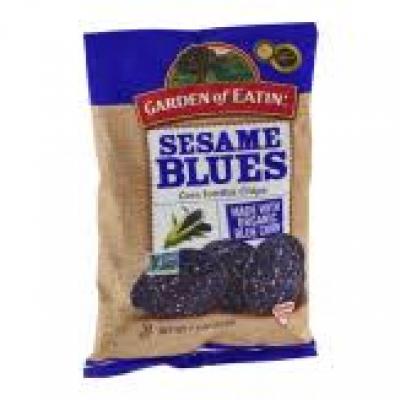 Garden Of Eatin' Sesame Blues Corn Tortilla Chips, 7.5 oz