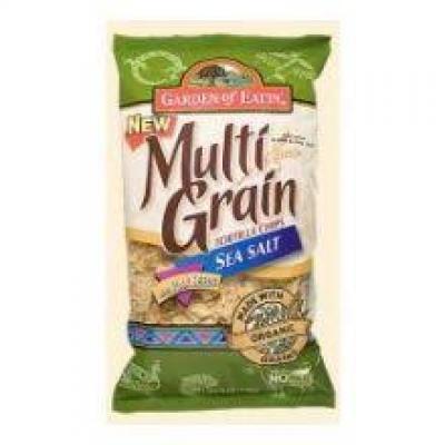 Garden of Eatin’ Multi Grain Tortilla Chips Sea Salt With Flax Seeds, 8.5 oz