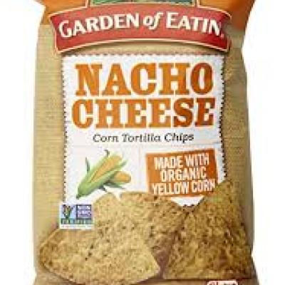 Garden of Eatin' Tortilla Chips, Nacho Cheese, 8.1 oz