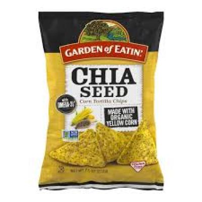 Garden Of Eatin' Chia Seed Corn Tortilla Chips, 7.5 oz