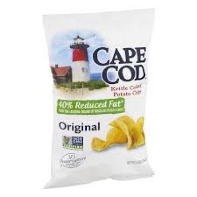 Cape Cod® Kettle Cooked Reduced Fat Potato Chips, 8 oz Bag