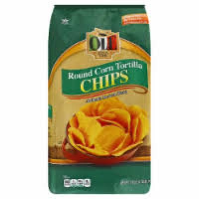 Olé Mexican Round Corn Tortilla Chips, 18 oz