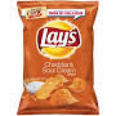 Lay's Cheddar and Sour Cream Potato Chips, 7.75 oz