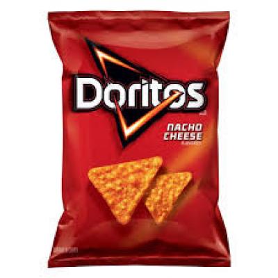 Doritos Nacho Cheese Flavored Tortilla Chips, Family Size, 13 oz