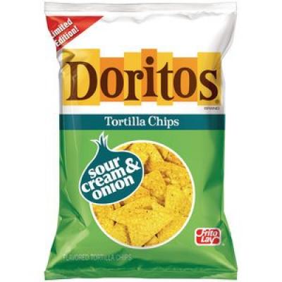 Doritos Sour Cream and Onion Chips, 9.2 oz