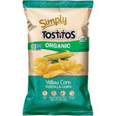 Tostitos Simply Organic Yellow Corn Tortilla Chips, 8.25 oz