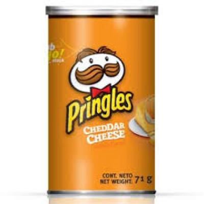 Pringles Cheddar Cheese Grab & Go Chips, 2.5 oz