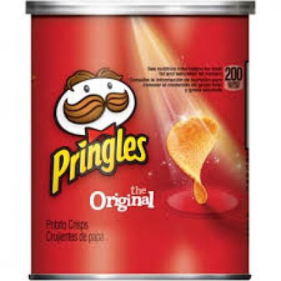 Pringles Original Grab & Go Chips, 1.31 oz