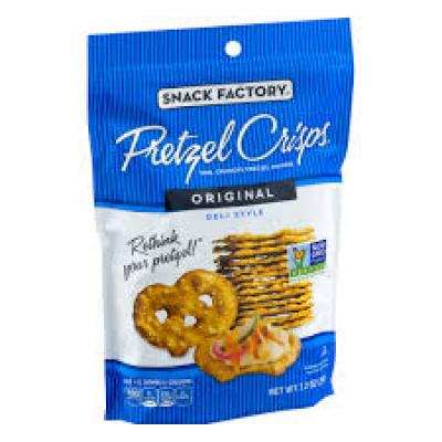 Snack Factory Original Pretzel Crisps, 7.2 oz