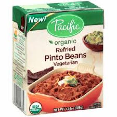 Pacific Natural Foods - Organic Vegetarian Refried Black Beans, 13.6 oz