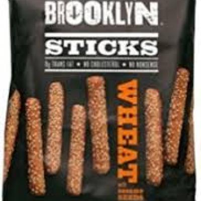 Baked in Brooklyn Breadsticks, Whole Wheat, 8 oz