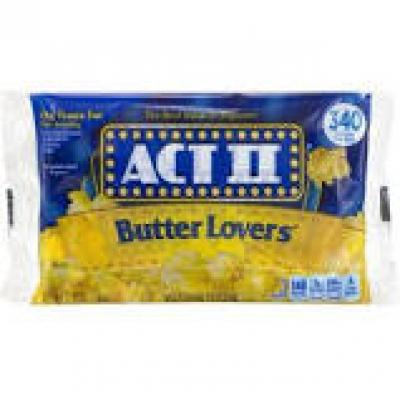 ACT II Butter Lovers Microwave Popcorn, 1 ct