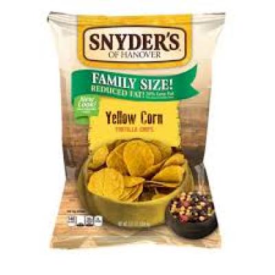 Snyder's Yellow Corn Tortilla Chips, 15 oz