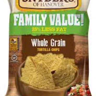 Snyder's of Hanover, Whole Grain Tortilla Chips, 5 Oz