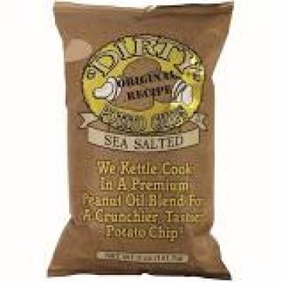 Dirty Potato Chips, Plain, 5 oz