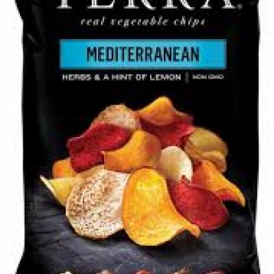 Terra Mediterranean Herbs & A Hint of Lemon Chips, 6.8 oz