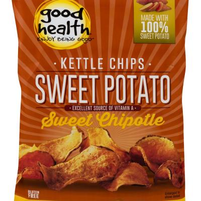 Good Health® Kettle Potato Chips, Sweet Potato Sweet Chipotle, 5 oz