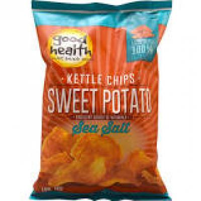 Good Health Kettle Chips Sweet Potato Sea Salt, 5 oz