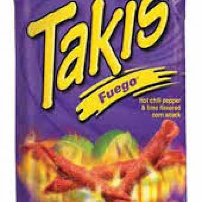 Barcel Takis Fuego Tortilla Chips, 9.9 oz