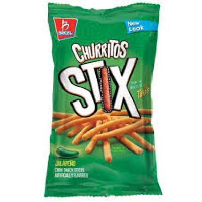 Barcel Churritos Jalapeno Corn Snack Sticks, 9.90 oz