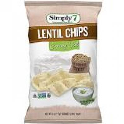 Simply 7 Creamy Dill Lentil Chips. 4 oz