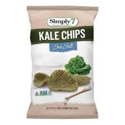 Simply 7 Lentil Chips Kale and Sea Salt, 3.5 oz