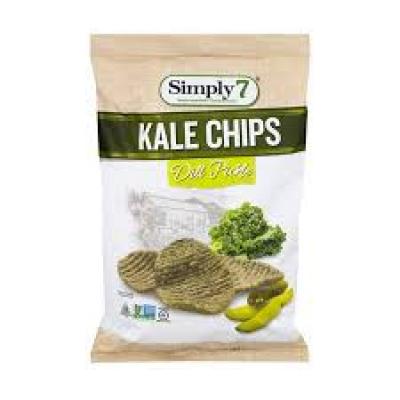 Simply 7 Lentil Chips Kale and Dill Pickle, 3.5 oz