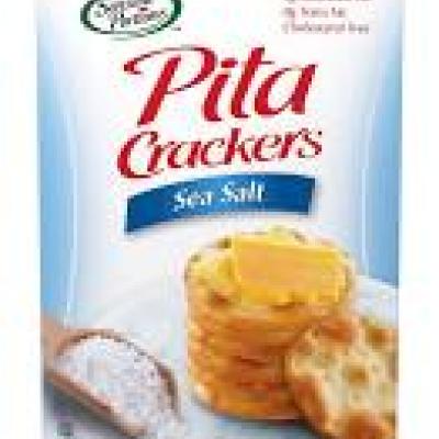 Sensible Portions, Pita Crackers, Sea Salt, 5 oz