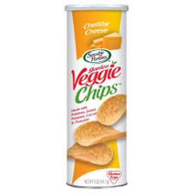 Sensible Portions Cheddar Cheese Garden Veggie Chips, 5 oz