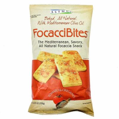 Asturi Focaccibites with Tomato and Oregano, 4.2 oz