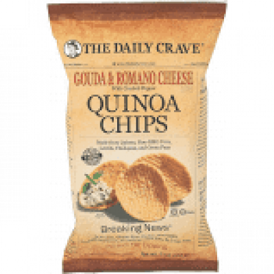 The Daily Crave Chip Quinoa Gouda Romano Chips, 5 oz