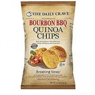 The Daily Crave Quinoa Chips (Bourbon BBQ), 5 oz