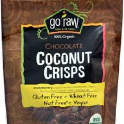 Go Raw Chocolate Coconut Crisps, 2 oz