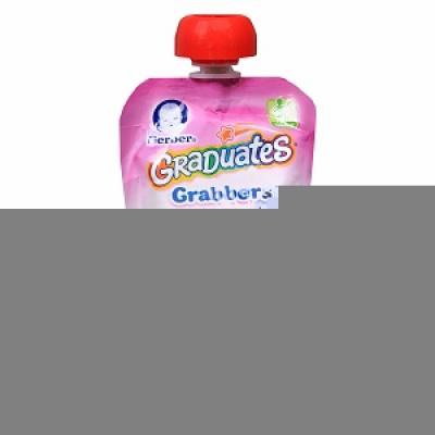 Gerber Graduates Grabbers Fruit & Yogurt Strawberry Banana, 4.23 oz