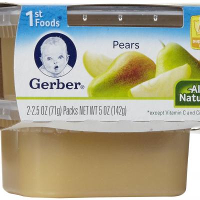 Gerber 1st Foods Baby Food - Pears - 2 - 2.5 oz