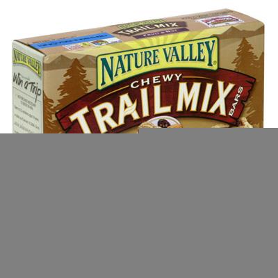 Nature Valley Fruit and Nut Trail Mix Chewy Granola Bars 6 Count Box