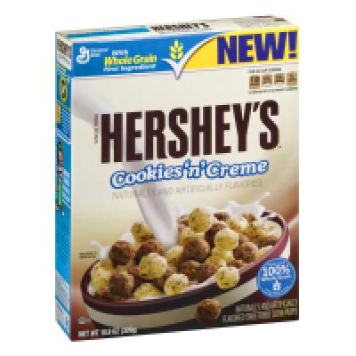 General Mills Hershey's Cookies 'n Creme Cereal, 10.9 oz 