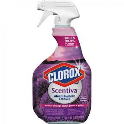 Clorox Scentiva Cleaner, Tuscan Lavender and Jasmine, 32 fl oz