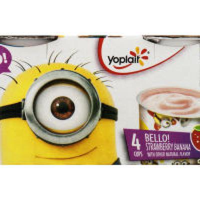 Yoplait - Despicable Me Bello! Low Fat Yogurt, 4 ct, 16 oz