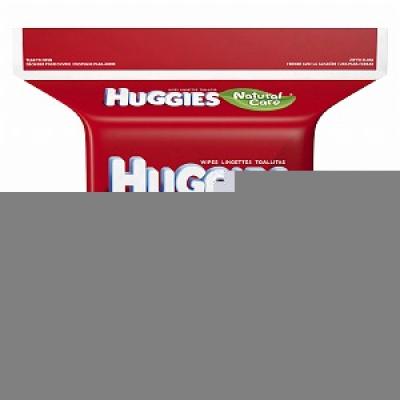 Huggies Natural Care Baby Wipes Refill Pack Fragrance Free, 184 ea