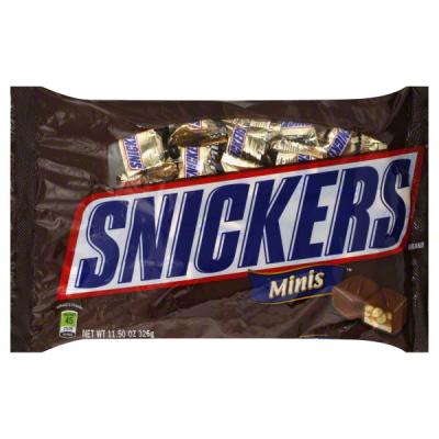 Snickers Miniatures Candy, 11.5 oz