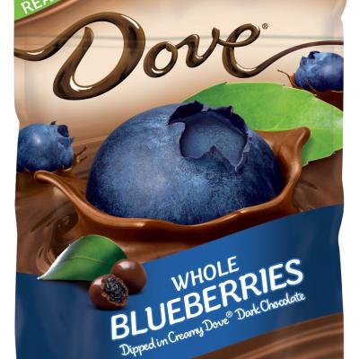 Dove Whole Blueberries Dipped in Creamy Dark Chocolate Dried Fruit 6 oz