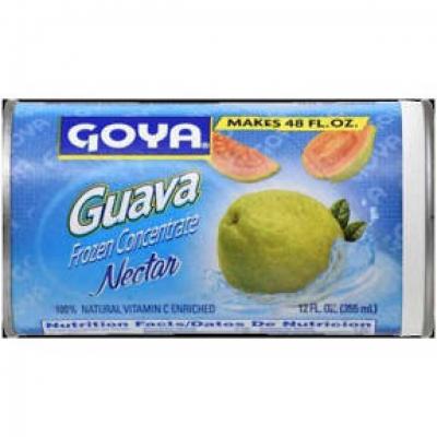 Goya Frozen Guava Nectar Concentrate, 12 fl oz