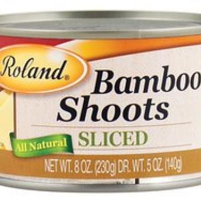 Roland Sliced Bamboo Shoots, 8 oz 