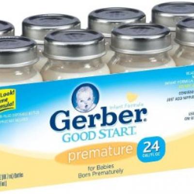 Gerber Good Start Premature Baby Formula - Nursers - 3 oz - 8 pk