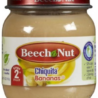 Beech Nut Homestyle Baby Food - Stage 2 - Chiquita Bananas - 1 Jar, 4 oz