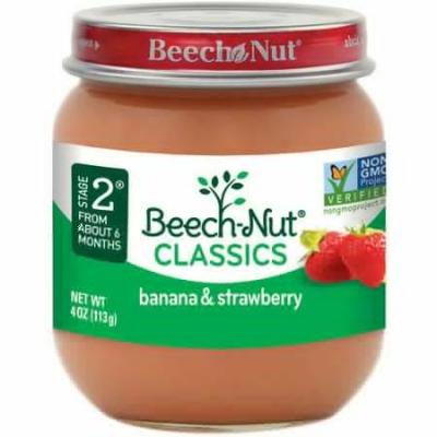 Beech-Nut Stage 2 Banana & Mixed Berry, 4 oz.