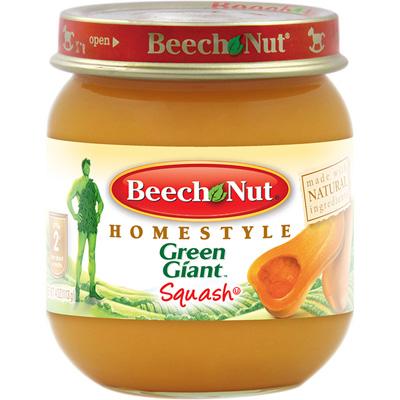 Beech Nut Homestyle Baby Food - Stage 2 - Butternut Squash - 1 Jar (4 oz)