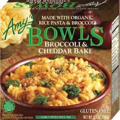 Amy’s Kitchen Broccoli and Cheddar Bake Bowls, 8 oz