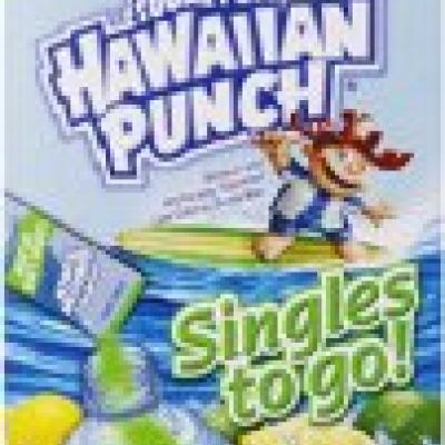 Hawaiian Punch - Sugar Free - Singles to Go Lemon Lime Splash (8) Packets Per Box